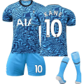 Miniatyrbilde 1 av 2: 22-23 Ny Tottenham bortedrakt Fotballdrakt KANE 10 Kids 28(150-160CM)