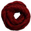 Miniatyrbild 1 av 4: Vinterstickad Infinity Scarf Mode Tjock för kvinnor