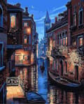 Mal efter nummer til voksne sæt DIY maleri til børn og voksne begyndere 16 x 20 Venedig