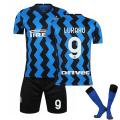 Miniatyrbillede 1 af 2: Fodboldtrøje til børn Fodboldtrøje Home Away Træningstrøje 21/22 20 21 Home Kit Lukaku 9 XL
