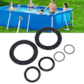 Miniatyrbild 1 av 6: 6-pack Gummibrickor & Ringar för Intex Pool Kolvventiler 10745, 10262, 10255
