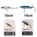 Miniatyrbild 3 av 4: Propellerpenna plast hårt bete konstgjord falsk bete fisk 13 grams (ordinary hook)