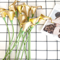 Miniatyrbillede 4 af 5: 1 stk. Guld Mini Calla Lily Kunstig Blomst til Bryllup og Boligindretning