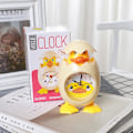 Miniatyrbild 5 av 5: Väckarklocka Tecknad Kycklingägg Shell Desktop Klocka light yellow