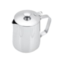 Miniatyrbilde 5 av 8: Melkekanne i rustfritt stål med lokk for Latte Art – 350 ml kaffekopp