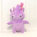 Miniatyrbild 2 av 5: 18 cm Pikmin Plush Bud Leaf Mjuk fylld docka Purple Flowers 18CM