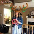 Miniatyrbild 2 av 5: Christmas Ren Ring Toss Game-Standard Set