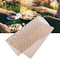 Miniatyrbilde 1 av 6: Gjenbrukbar Non-Stick Grillmatte for Utendørs Matlaging og Baking (Brun)