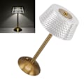 Miniatyrbild 1 av 4: USB LED Akryl Bordslampa med Steglös Dimning för Barnrum eller Sängbord i Sovrummet