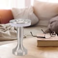 Miniatyrbilde 4 av 6: Oppladbar Sølv LED Bordlampe med Berøringssensor og 3 Fargetemperaturer for Spisestue