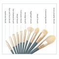 Miniatyrbild 6 av 7: 10-pack mjuk fluffig sminkborsteset Set 10Pcs no bag