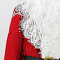Miniatyrbild 3 av 5: Jultomtekostym juldräkt män kvinnor vuxen 10-delad set L