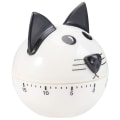 Miniatyrbild 2 av 5: Kök Mekanisk Timer Tecknad Matlagning Kattformad klocka