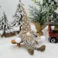 Miniatyrbild 3 av 5: Juldekorationer stickad docka