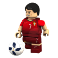 Pikkukuva 3 / 10: 8 kpl jalkapalloilijaa Super Star Series Mini Block -rakennuslelu