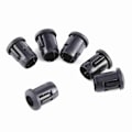 Miniatyrbillede 3 af 6: 5mm LED Sokkelklips - 50 Pak Sort Nylon Diodeholder Bezelmontering til Nem Installation