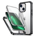 Miniatyrbild 2 av 9: C4U® Shockproof Defence - iPhone 14- Stötdämpande skal Black iPhone 14 (6.1)