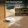 Miniatyrbillede 8 af 9: Roborock Q8 Max+ robotdammsugare - 5500PA dammsugare White