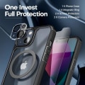 Pikkukuva 2 / 6: iPhone 13 Mini -yhteensopiva [9-PACK] karkaistu lasi + linssi + Black iPhone 13 Mini - ShockBlack