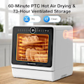 Miniatyrbild 9 av 10: BlitzHome APP Mini BH4CDW vatteninloppsdiskmaskin Bordsdiskmaskin Diskmaskin Vit