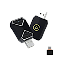 Pikkukuva 1 / 9: Langaton CarPlay-sovitin 2025 – Yhteensopiva iPhone iOS:n ja Androidin kanssa Black
