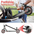 Pikkukuva 4 / 9: 2024 - OOK-TEK V8 KickScooter Sähköpotkulauta - 30 km/h sähköpyörä Grey