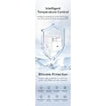 Miniatyrbillede 7 af 11: iPhone hurtigoplader kompatibel PD35W - Dual Port GaN med udtrækkeligt kabel White