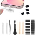 Pikkukuva 5 / 5: 8 kappaleen iPhone 13 Pro karkaistu lasisuojapaketti Linssisuoju Transparent iPhone 13 Pro