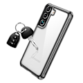 Miniatyrbillede 6 af 9: C4U® Stødfast forsvar - Galaxy S22 - Støddæmper Taske 3i1 Black Galaxy S22 - 6.1