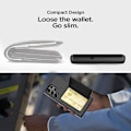 Miniatyrbillede 4 af 4: Galaxy S22 Plus etui Stødabsorberende kortholder mobilcover + ob Black Galaxy S22 Plus + 2 linser