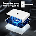 Pikkukuva 3 / 7: Adapteri yhteensopiva CarPlayn kanssa Langaton iOS:lle - USB-C White