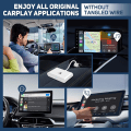 Miniatyrbillede 5 af 7: Adapter kompatibel med CarPlay Trådløs for iOS - USB, USB-C White