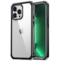 Miniatyrbillede 9 af 11: C4U® Stødfast forsvar - iPhone 14 Pro Max - Støddæmper Taske 3i1 Black iPhone 14 Pro Max (6.7)