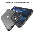 Miniatyrbild 9 av 11: C4U® skal för iPhone 12 ShockBlack 12 Pro - Slimmat stötdämpande Black iPhone 12 / 12 Pro