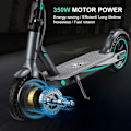 Pikkukuva 5 / 7: 2024 - OOK-TEK V8 KickScooter Sähköpotkulauta - 30 km/h sähköpyörä Blue