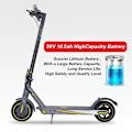 Miniatyrbillede 6 af 9: 2024 - OOK-TEK V8 KickScooter Elsparkcykel - 30 km/t elcykel Grey