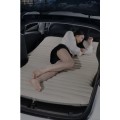 Miniatyrbillede 4 af 11: SUV-bil luftmadras, oppustelig madras, bilseng Tesla Model Y Beige