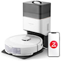 Miniatyrbillede 1 af 9: Roborock Q8 Max+ robotdammsugare - 5500PA dammsugare White