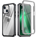 Miniatyrbillede 1 af 9: C4U® Stødfast forsvar - iPhone 14 - Støddæmper Taske 3i1 Black iPhone 14 (6.1)
