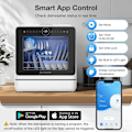 Miniatyrbild 3 av 10: BlitzHome APP Mini BH4CDW vatteninloppsdiskmaskin Bordsdiskmaskin Diskmaskin Vit