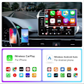 Pikkukuva 6 / 9: Langaton CarPlay-sovitin 2025 – Yhteensopiva iPhone iOS:n ja Androidin kanssa Black