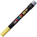 Miniatyrbild 4 av 6: Gul borstmarkör - POSCA - Raderbar - Opak - Linjebredd: 1-10 mm - Plast Gul