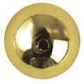 Miniatyrbild 1 av 2: Plastpärlor - Ej specificerat - 2,5 mm ø - Färg guld - Förpackning med 240 bitar - Blandad Guld silver
