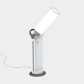Miniatyrbild 2 av 2: Twist 2 bärbar LED-lampa Vit / silver