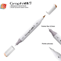 Miniatyrbild 1 av 2: Graph'IT 'Graph'It Brush Marker' alkoholmarkör - Graph'it färgkarta: 3040 - Basic Brown Basic Brun