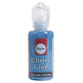 Miniatyrbild 1 av 2: Metallic glitter glue Azure Blue 20 ml Azure blå