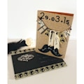 Miniatyrbild 2 av 2: Krittavlor Moustache 12 bitar Svart