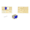 Miniatyrbild 4 av 4: FSC byggsats i trä - KAJ - Grammofon - Modell att montera - Ekologiskt certifierad