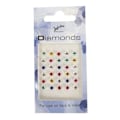 Miniatyrbild 1 av 2: Hudprydnader med strass och diamant, assorterade 30 bitar Sortiment