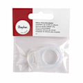 Miniatyrbild 1 av 2: Silikon nappadapter 9 x 8 cm Transparent